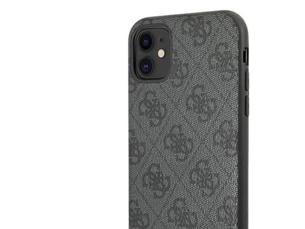 Guess 4G Triangle Collection mobilskal iPhone 11 6,1" / Xr - grå