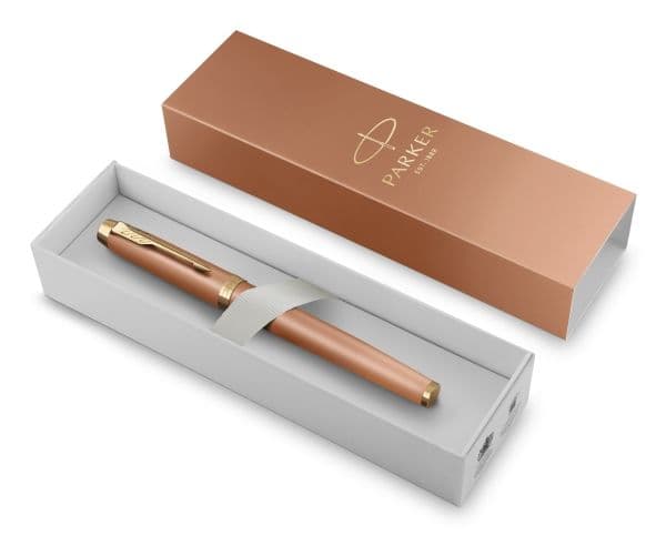 Parker IM Writing Rituals, Orange, mässing, Lack, Presentask, 1 styck