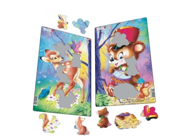 Larsen Midi Cute Animals 1, 14 pcs Puzzle