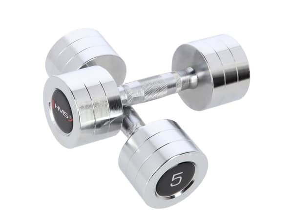 Kromhantlar 2x5 kg HMS CHD05