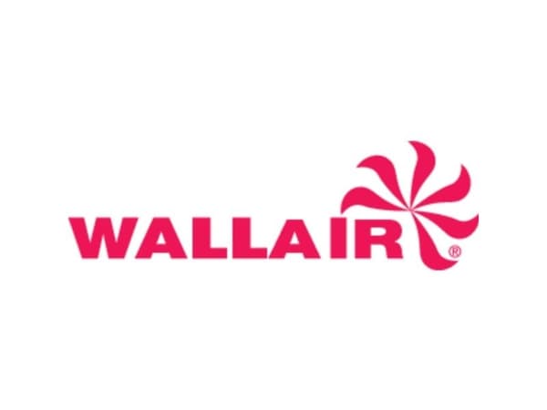 Wallair 20210162 ventilasjonssystem for runde rør 150 rør uten muffe