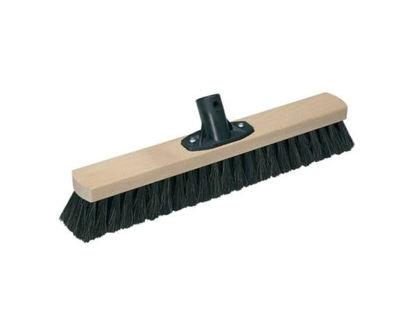 VIKAN Fejekost med socket, 420 mm, Blød, Træ. Fejekost med meget stor børstemængde og socket