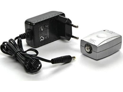 Adapter AV Red Fighter Toslink - RCA (Cinch) silver
