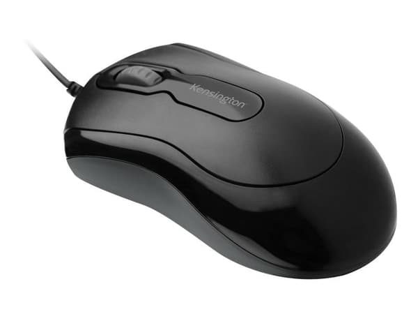 Kensington Wired Mouse-in-a-Box, Black