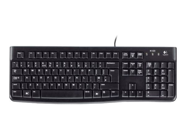 Logitech K120 - Tangentbord - USB - brittisk