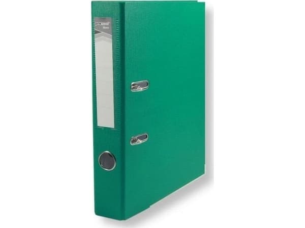 A4-binder med 5 cm hårdvara grön