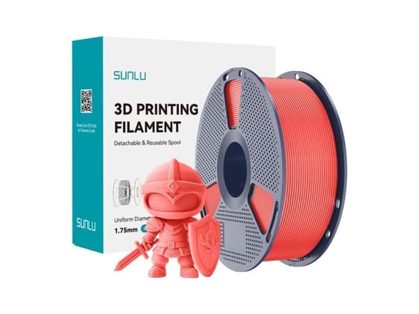 Sunlu PLA+-filament 1,75 mm 1 kg (vitt)