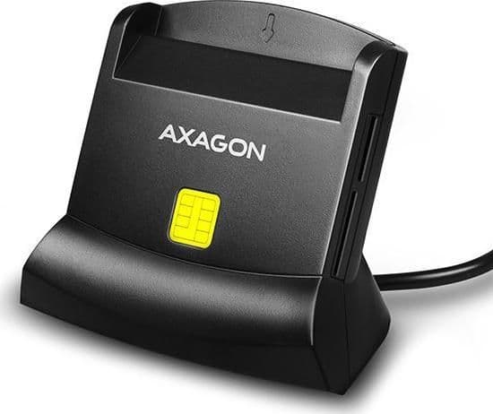 AXAGON CRE-SM2 USB-kort smart + SD/microSD/SIM