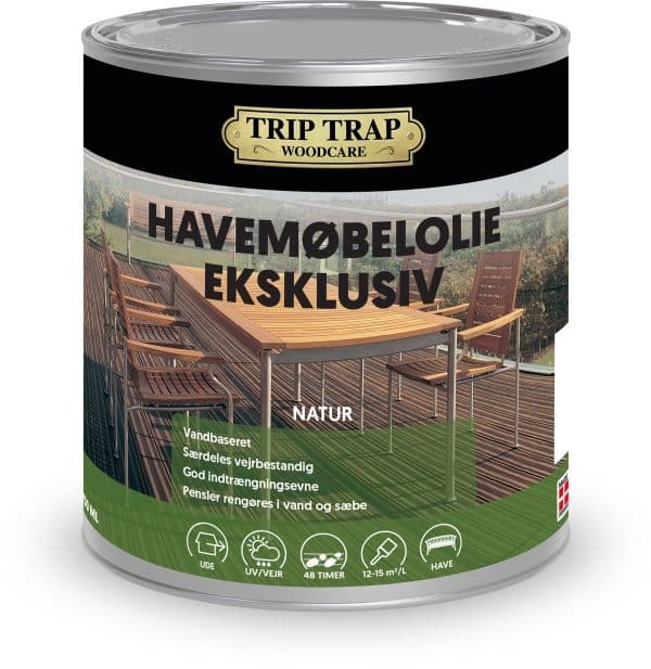 Havemøbelolie Eksklusiv, natur