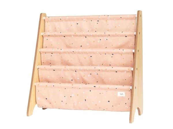 3 Sprouts Bogreol, Terrazzo/Ler