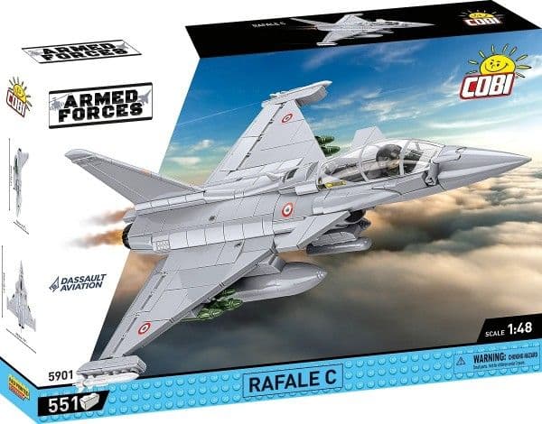 Cobi Dassault Rafale C Rakennussarja, 551 osaa