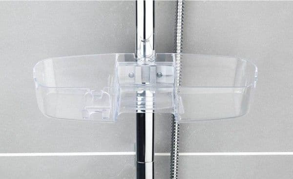 Duschkorg Wenko oval transparent (24016)