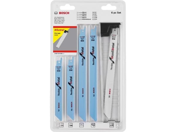 Bosch BAJONETSAVKLINGE 6 STK TOP SELLER SÆT