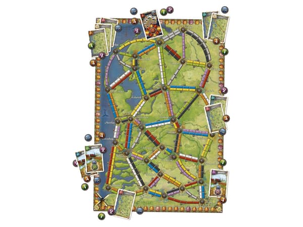 Ticket to Ride Map Collection #4 Nederländerna