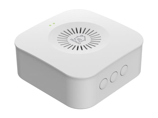 DELTACO SMART HOME - Dörrklocksignal - trådlös - vit