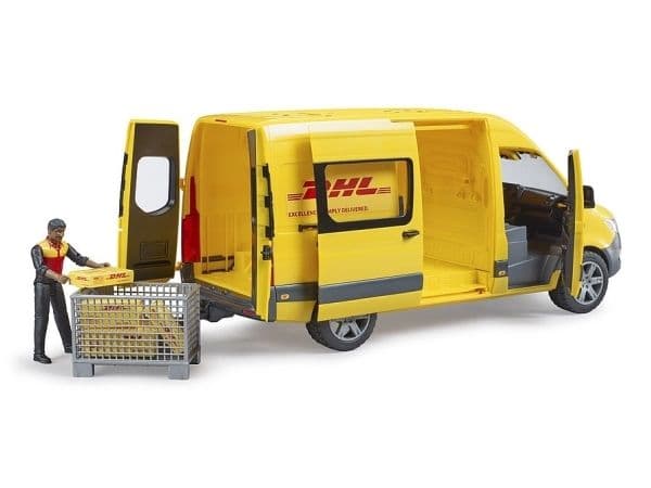 Bruder Mercedes-Benz Sprinter DHL with driver toy
