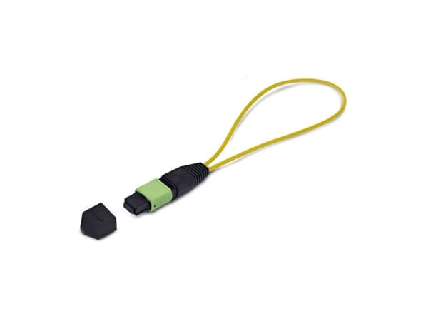 StarTech.com LOOPBACKMTP12OS2SMF, Fiber cable tester, MPO/MTP, Loopback testing, Musta, Vihreä, Keltainen, Akryylinitriilibutadieenistyreeni (ABS),...