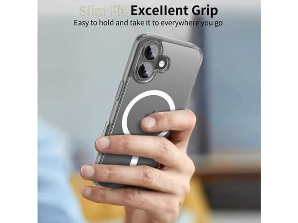 Tech-Protect FlexAir Hybrid MagSafe suojakotelo iPhone 17 - selvä