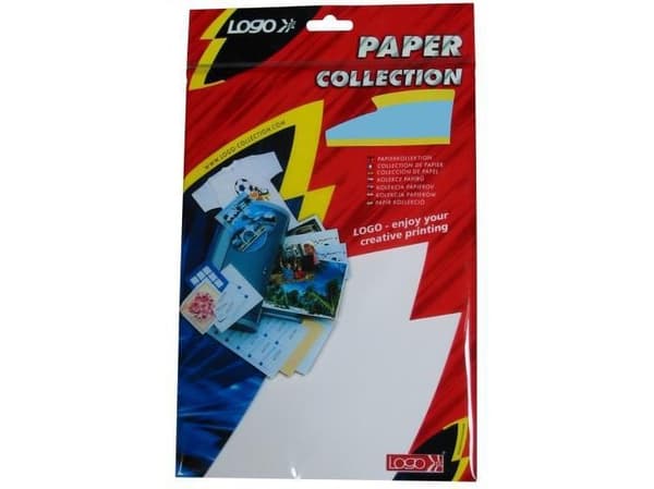 Logg-etiketter A4, matte, gule, 10 stk.