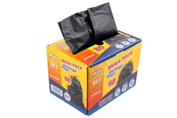 Roskapussit Plasta Mega Pack 60L 80kpl
