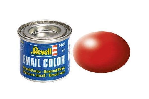 Emalj 14 ml. fiery red silk