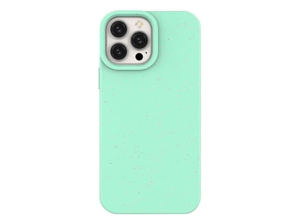 Eco Case-skal för iPhone 14 Plus - nedbrytbart silikonöverdrag - mintgrön