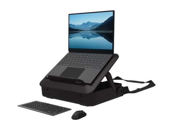 Fellowes Breyta - Notebookbæreveske - built-in notebook riser - 14" - svart