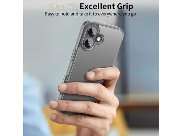 Tech-Protect FlexAir hybrid-etui til iPhone 17 - klar