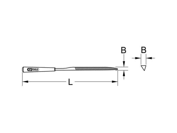 KS Tools 140.3057, 10 g, 145 mm