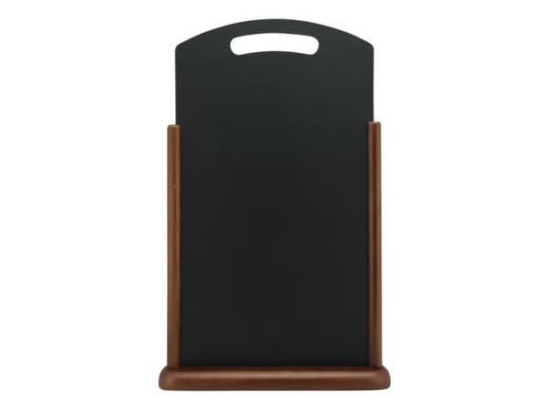 Securit® HANDLE-XL bordssarg i mörkbrun bokträ