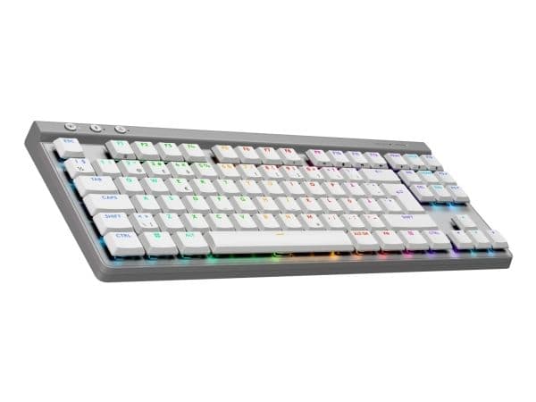 G515 LIGHTSPEED TKL taktil, vit (nordisk)