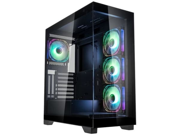 Kolink Unity Peak - - sidepanel med vindu - ingen strømforsyning - USB/lyd