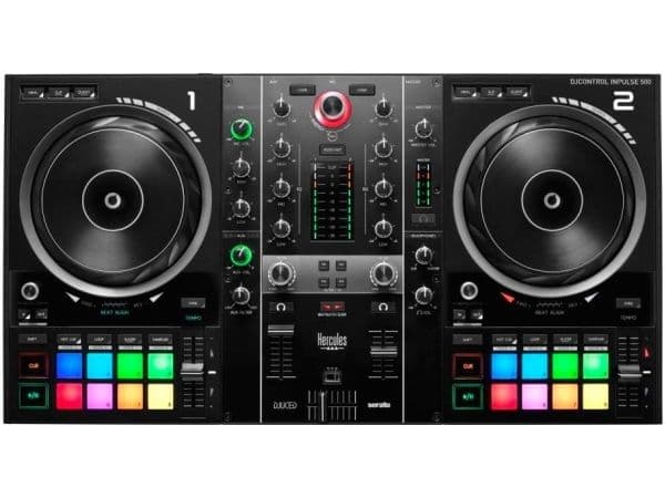Thrustmaster Hercules DJControl Inpulse 500 DJ-ohjain, 2-kanavainen (4780909)