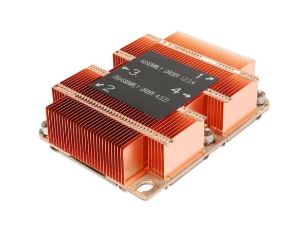 CPU-kjøler B-4, 1U passiv