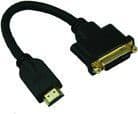 MicroConnect - Video adapter - HDMI hann til DVI hunn - 15 cm