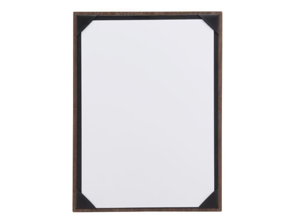 Securit® A4 WALNUT ALBUM menuholder