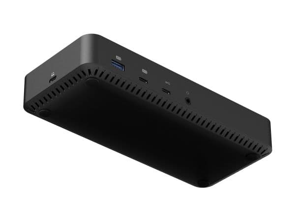 DELTACO - Dokkingstasjon - USB-C - 2 x DP, 3 x HDMI - 1GbE
