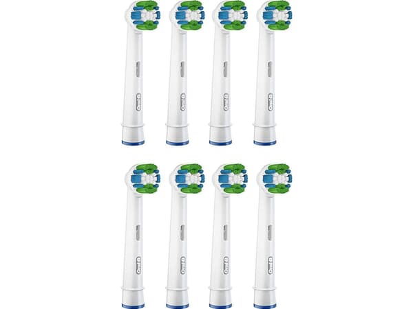 Oral-B Precision Clean tannbørstehode 80339358 8 stk blå/hvit