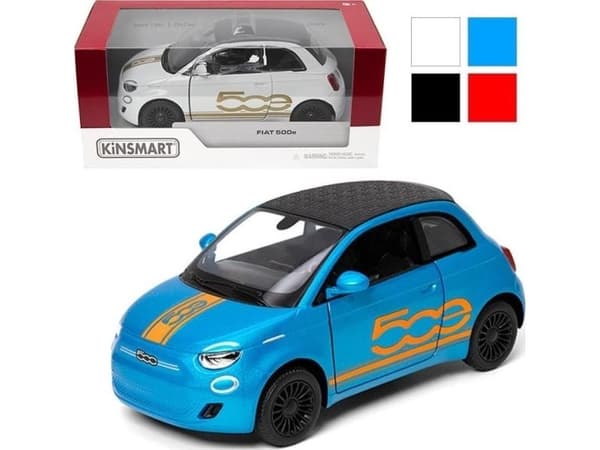 Fiat 500e med 1:28-tryck