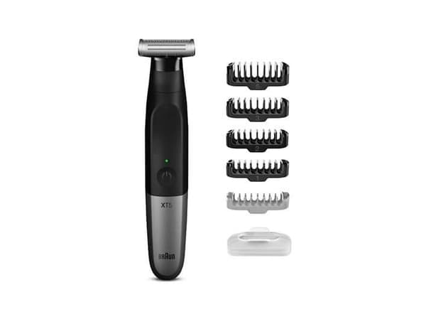 Braun XT5100, Sort, Sølv, 1 mm, 5 mm, 1 mm, Rustfritt stål, Batteri