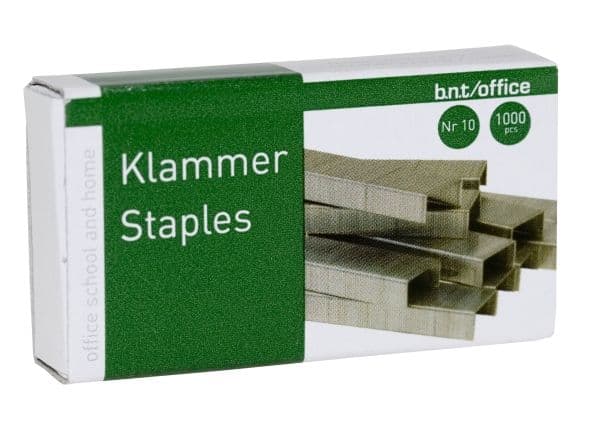 Häftklamrar nr 10 1000-pack