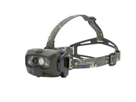 Ledlenser-otsavalaisin HF8R Core RGB CAMO