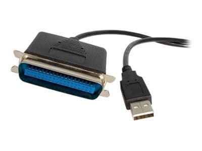 StarTech.com 10 ft USB to Parallel Printer Adapter - M/M - USB to ieee 1284 - USB to centronics - USB to Parallel Cable (ICUSB128410) - Rinnakkaiss...