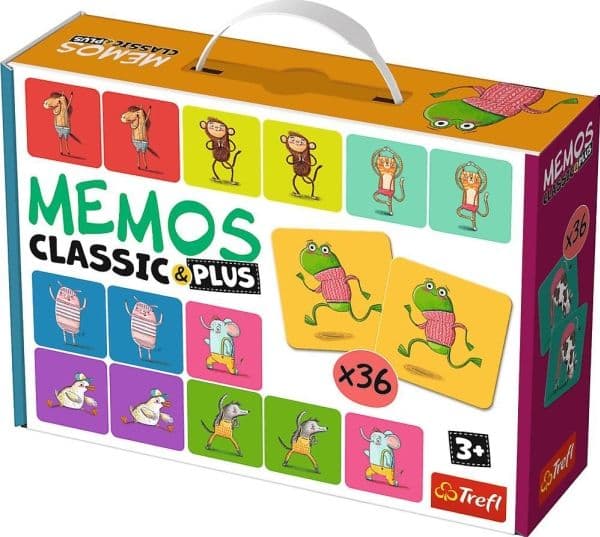TREFL Memo Classic Plus ljud och rörelse