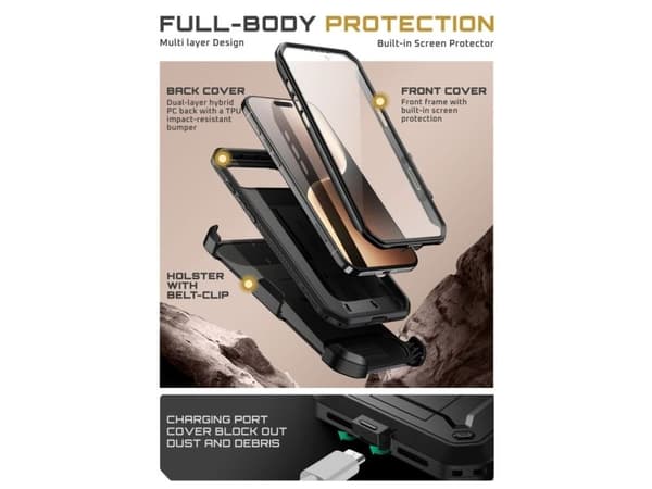 Supcase Unicorn Beetle Pro iPhone Air black