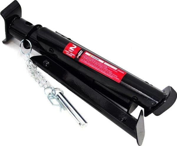 AWTools bilstøtter/klosser, sammenleggbare 2 stk, 2 toner 270–365 mm