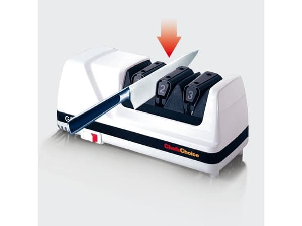 Graef CC 120 - Elektrisk knivsliper - 75 W - hvit