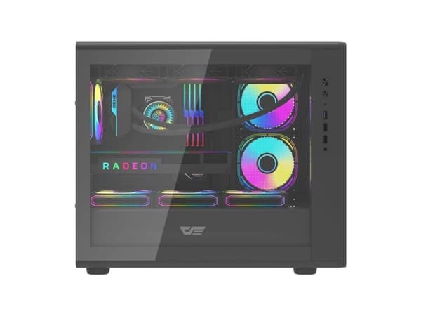 Darkflash DB460M PC-kabinett (svart)