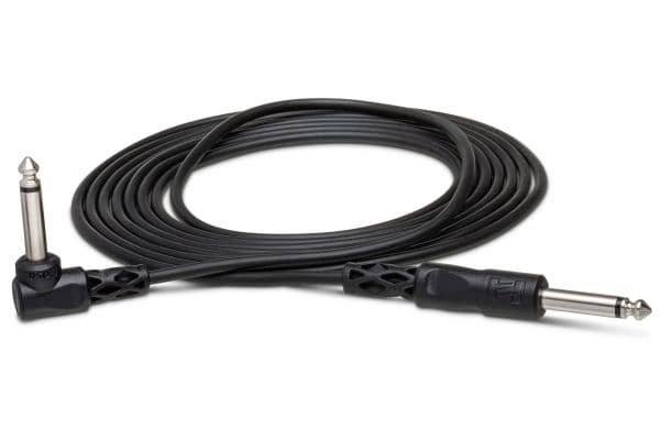 Hosa Technology CPP-103R, 6.35mm TS, Hankjønn, 6.35mm TS, Hankjønn, 0,9 m, Sort
