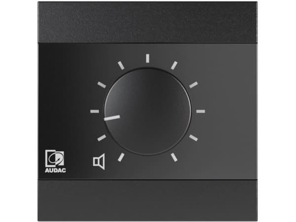 Audac vägg ljudvolymregulator AUDAC WP200/B svart